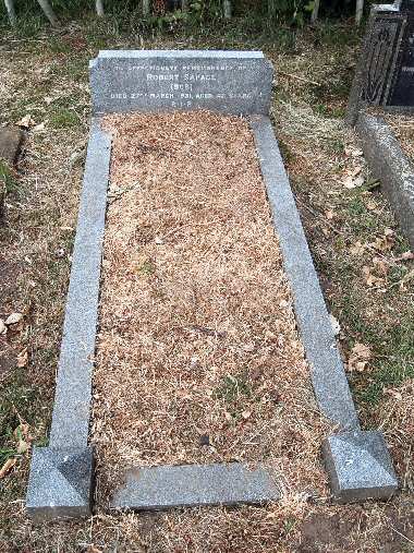 Savage grave
