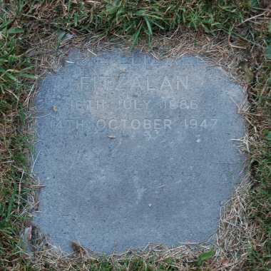 Fitzalan memorial stone