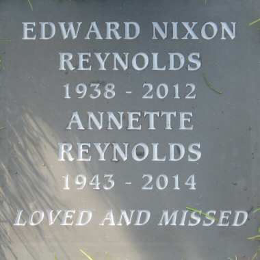 Reynolds memorial stone