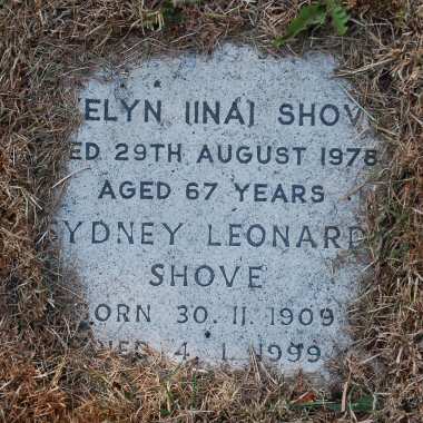 Shove memorial stone