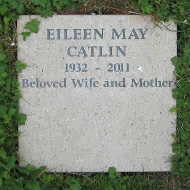 Catlin memorial stone