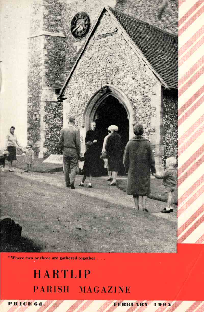 Parish Magazine page number 1 for Feb 1965