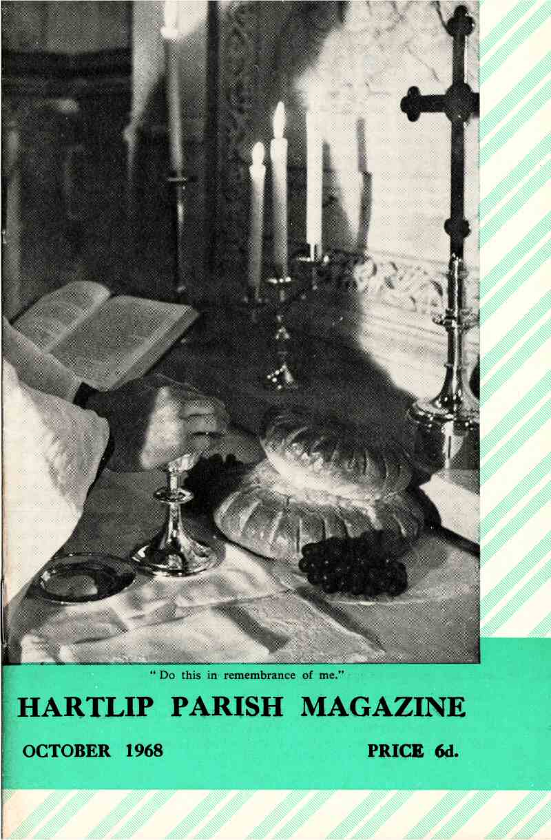 Parish Magazine page number 1 for Oct 1968