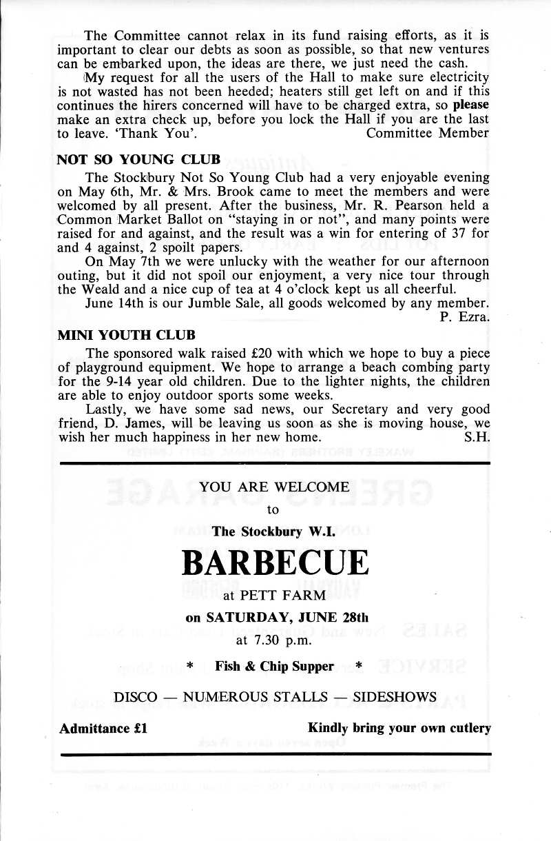 Parish Magazine page number 9 for Jun 1975