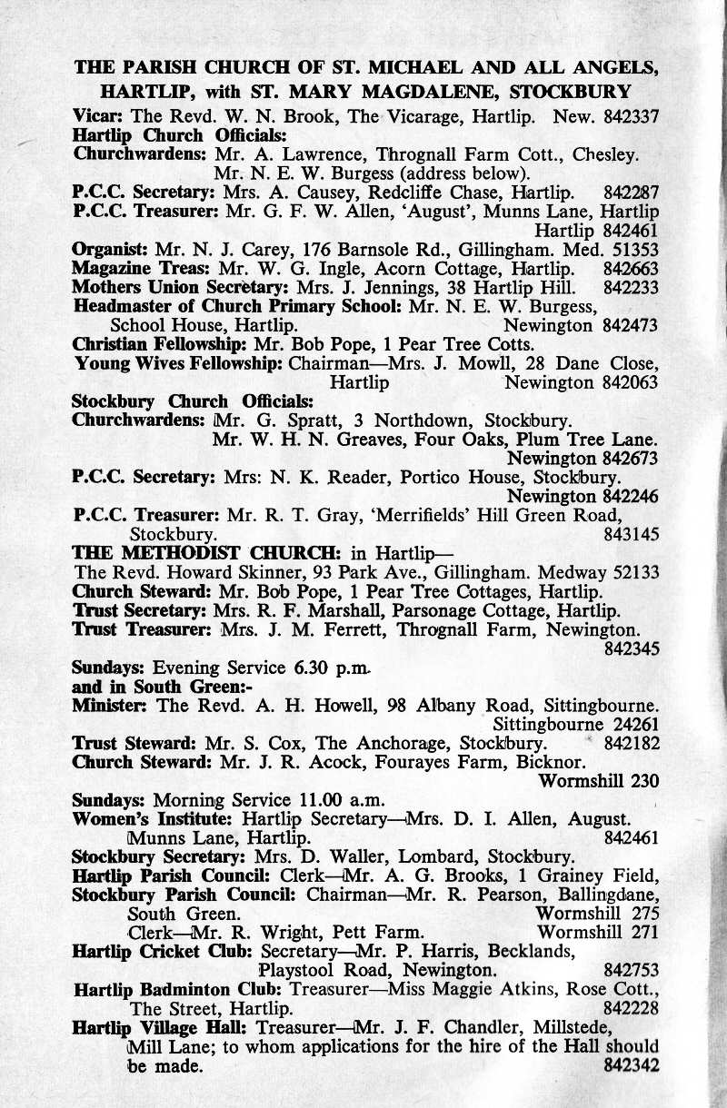 Parish Magazine page number 2 for Apr 1977
