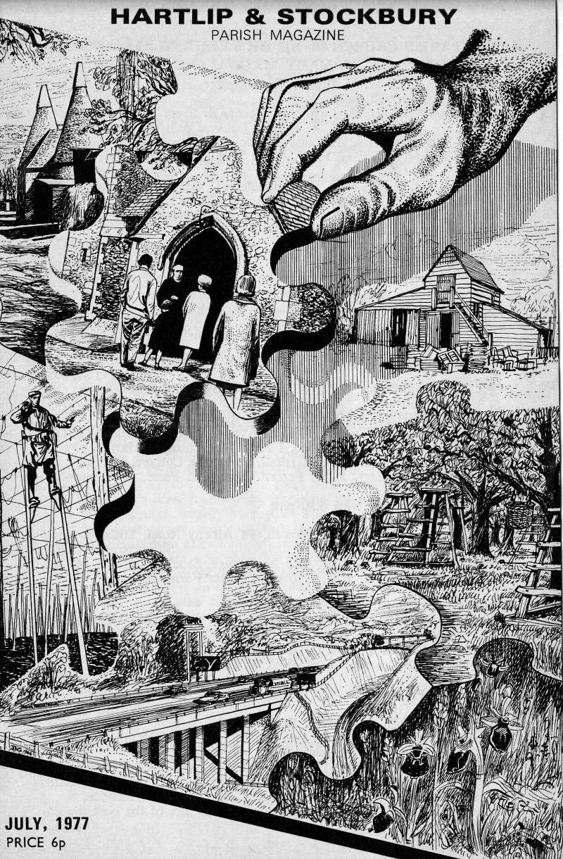 Parish Magazine page number 1 for Jul 1977
