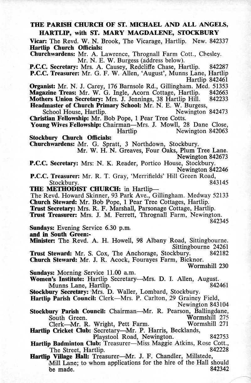 Parish Magazine page number 2 for Jun 1977