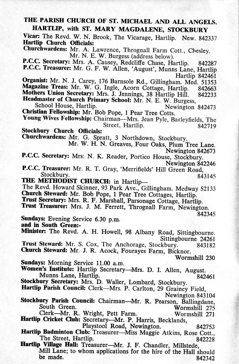 Parish Magazine page number 2 for Oct 1977