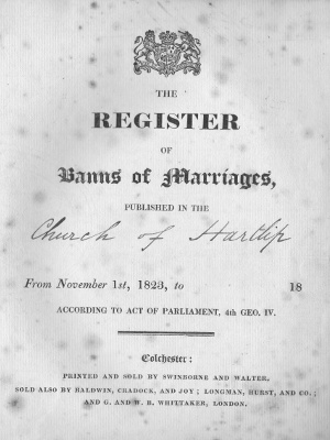the banns book